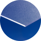 Frosted compact polycarbonate for a pool enclosure