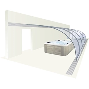 Corso entry lean to enclosure 3d graphic