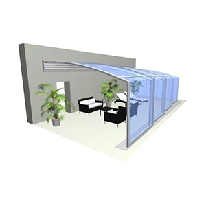 Corso premium solid lean to enclosure 3D graphic