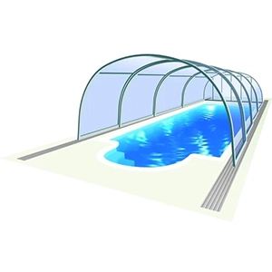 Laguna Neo pool enclosure 3d graphic