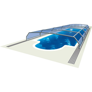 Oceanic low pool enclosure 3D graphic