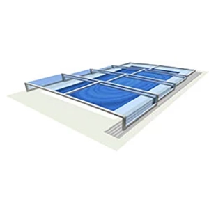 Terra pool enclosure 3d graphic
